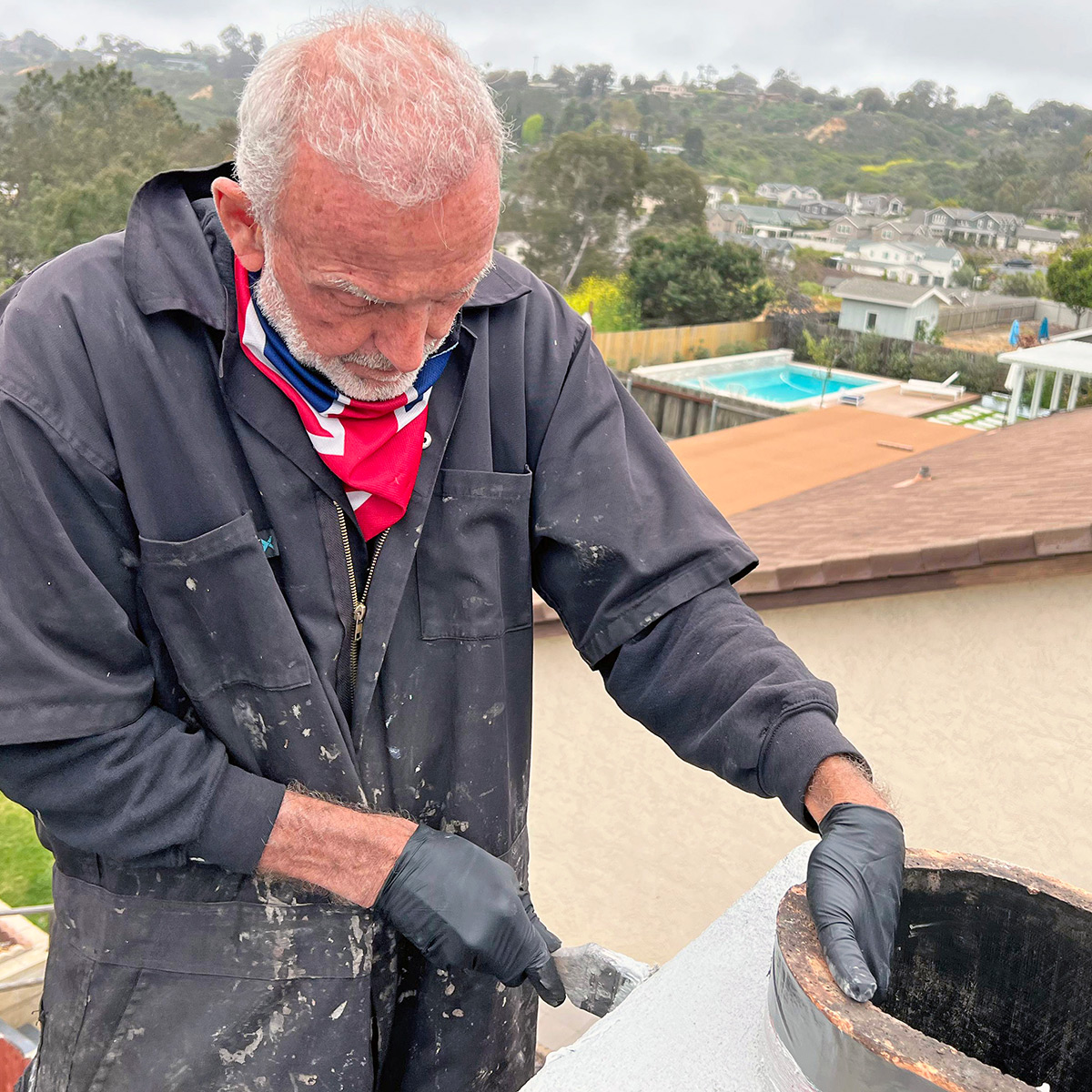 Chimney Crown Repair in San Clemente CA